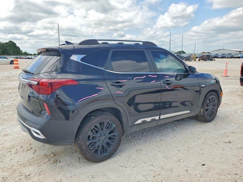 2022 Kia Seltos VIN KNDEUCA22N7304652 COPART salvage auction — FRONT END, Tx - Salvage Vehicle Title, sold $2,750 on 2026-07-02 (photo 3)