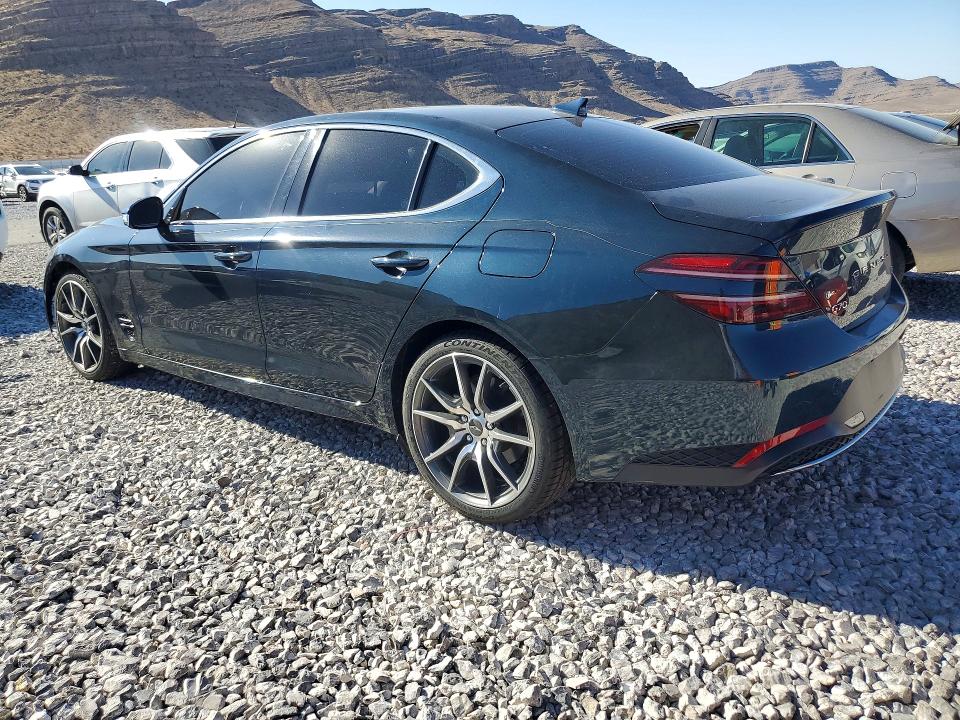 2023 Genesis G70 VIN KMTG34TA2PU123644 COPART salvage auction — FRONT END, NV - SALVAGE TITLE, sold $150 on 2026-07-27 (photo 2)