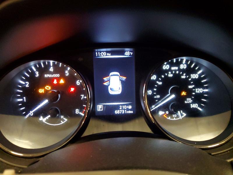 2018 Nissan Rogue VIN JN1BJ1CP9JW185722 COPART salvage auction — FRONT END, MN - CERT OF TITLE-SALVAGE, sold $1,400 on 2026-07-27 (photo 9)