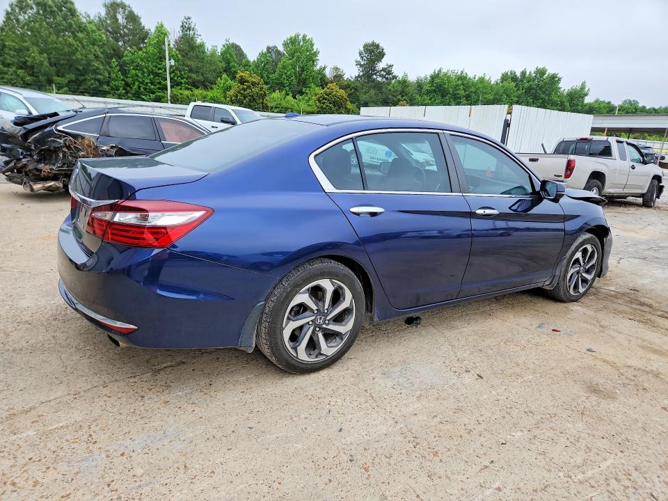 2016 Honda Accord VIN 1HGCR2F82GA086722 COPART salvage auction — FRONT END, Tn - Salvage Certificate, sold $3,900 on 2026-07-02 (photo 3)