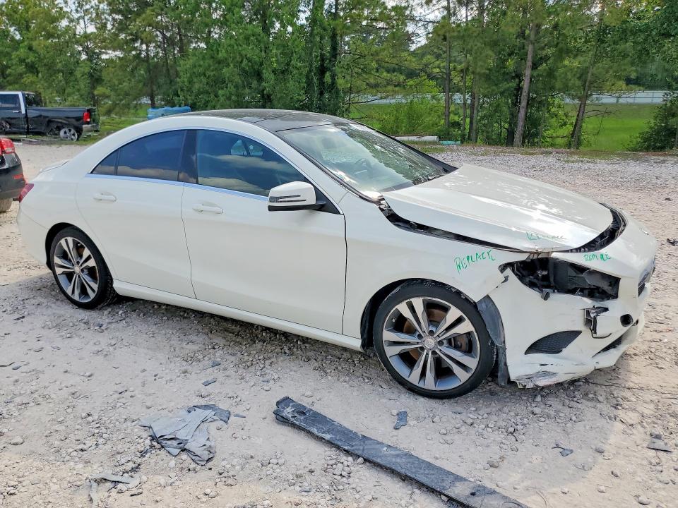 2014 Mercedes-benz Cla-klasse VIN WDDSJ4EB3EN049815 COPART salvage auction — FRONT END, Tx - Salvage Vehicle Title, sold $2,000 on 2026-07-14 (photo 4)
