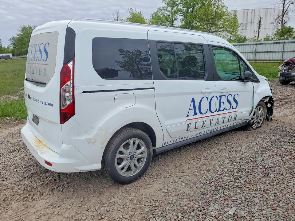 2019 Ford Transit connect VIN NM0GE9F2XK1405029 COPART salvage auction — SIDE, Wv - Salvage Cert-Cosmetic Total Lo, sold $1,950 on 2026-07-22 (photo 3)