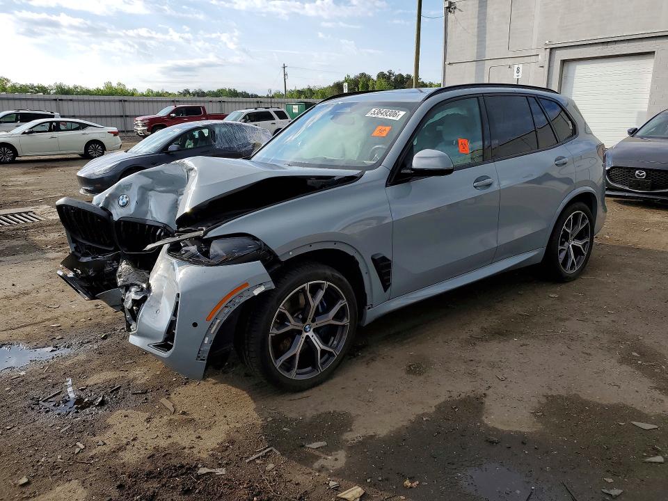 2025 BMW X5 VIN 5UX23EU09S9X79502 COPART salvage auction — FRONT END, Va - Cert Of Title - Salvage, sold $28,250 on 2026-07-08 (photo 1)