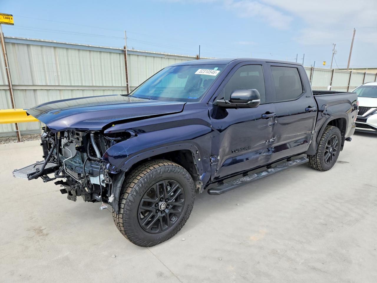 2026 Toyota Tundra VIN 5TFWA5DB6TX369182 COPART salvage auction — Front End, TX - SALVAGE VEHICLE TITLE, sold $30,750 on 2026-06-30 (photo 1)