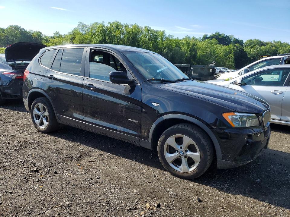 2011 BMW X3 VIN 5UXWX5C57BL707378 COPART salvage auction — MECHANICAL, NJ - CERTIFICATE OF TITLE, sold $650 on 2026-07-02 (photo 4)
