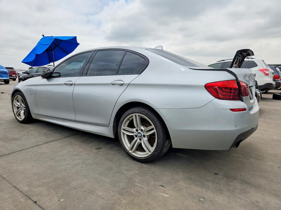 2014 BMW 5er VIN WBA5B1C50ED475755 COPART salvage auction — FRONT END, Tx - Salvage Vehicle Title, sold $1,400 on 2026-08-12 (photo 2)