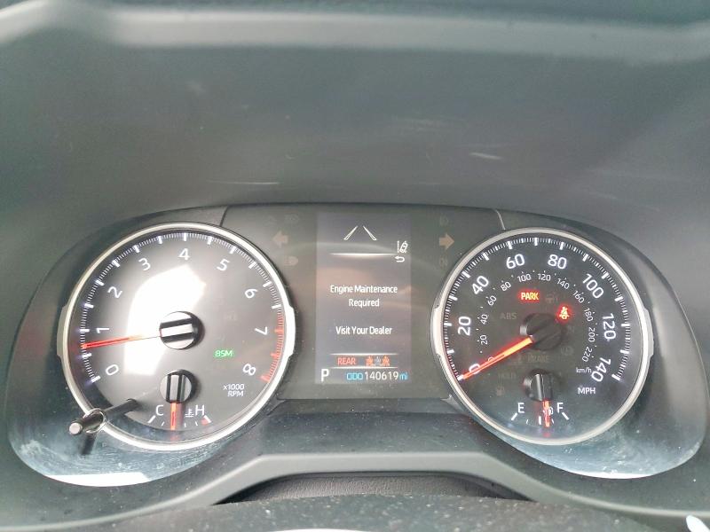 2019 Toyota Rav4 VIN JTMK1RFV5KD018017 COPART salvage auction — FRONT END, Ky - Cert Of Title-Salvage, sold $7,100 on 2026-07-17 (photo 9)