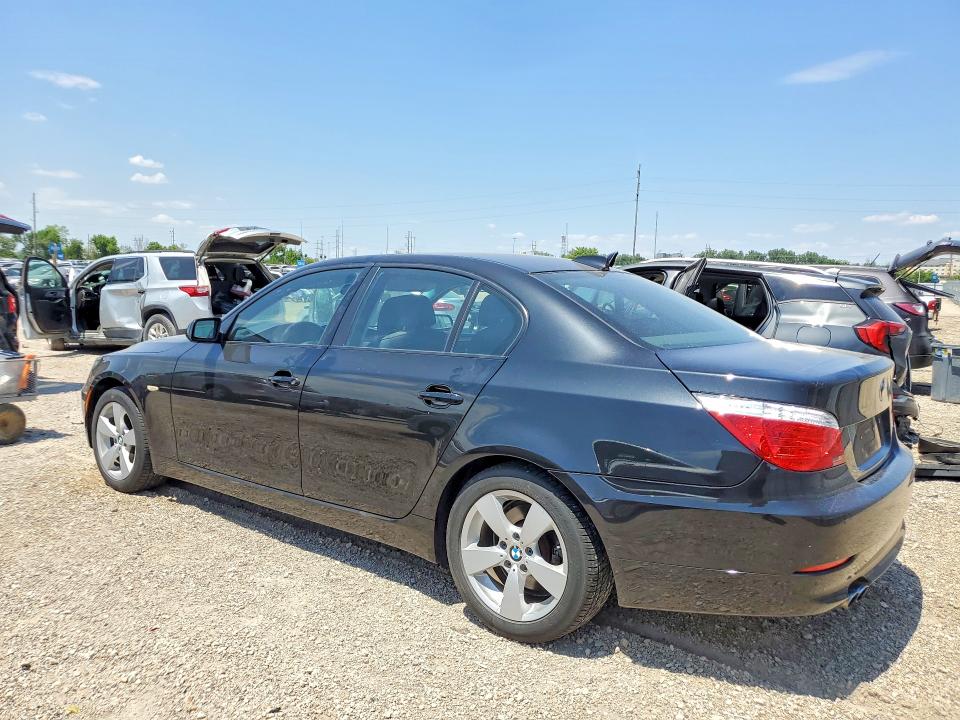 2008 BMW 5er VIN WBANV13568CZ58202 COPART salvage auction — HAIL, Ia - Cert Of Title-Salvage Title, sold $1,800 on 2026-07-15 (photo 2)