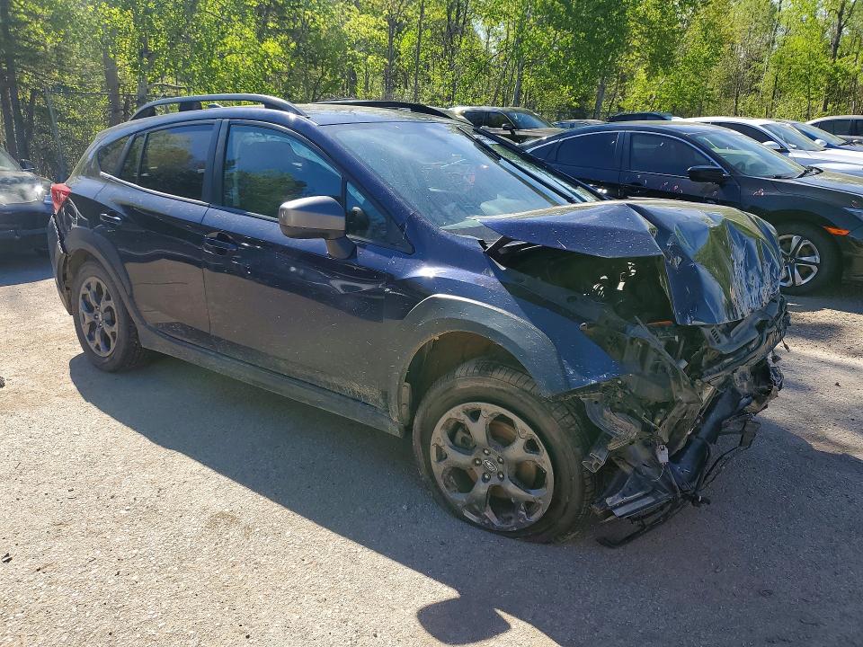 2021 Subaru Crosstrek VIN JF2GTHSC3MH346595 COPART salvage auction — FRONT END, On - Permit Salvage, sold $2,550 on 2026-07-14 (photo 4)