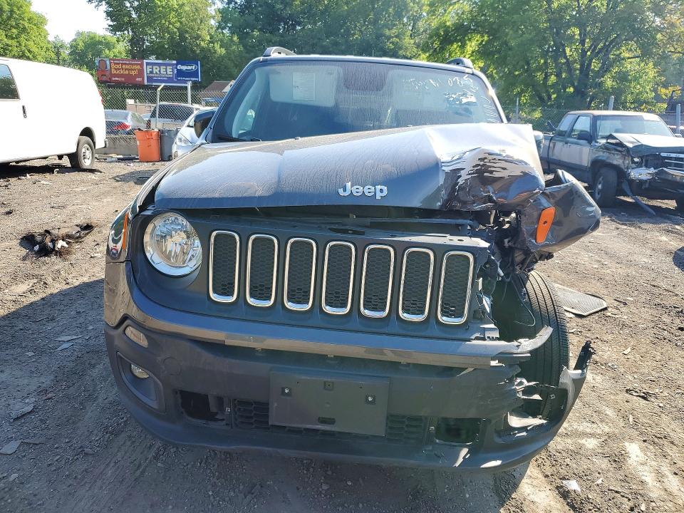 2018 Jeep Renegade VIN ZACCJABB7JPJ48685 COPART salvage auction — FRONT END, Md - Cert Of Salvage > 75% Damage, sold $475 on 2026-07-14 (photo 5)