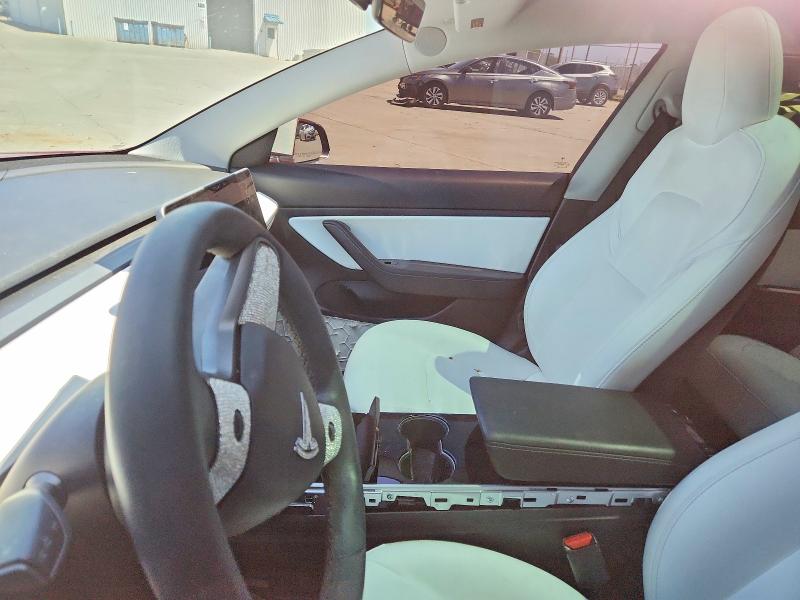 2020 Tesla VIN 5YJ3E1EB0LF712819 COPART salvage auction — FRONT END, Ca - Salvage Certificate, sold $3,900 on 2026-07-13 (photo 9)