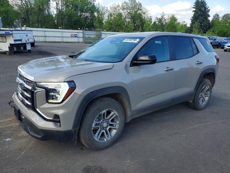 2025 Gmc Terrain VIN 3GKALUEG3SL326748 COPART salvage auction — FRONT END, Or - Salvage Title Certificate, sold $9,100 on 2026-08-03 (photo 1)