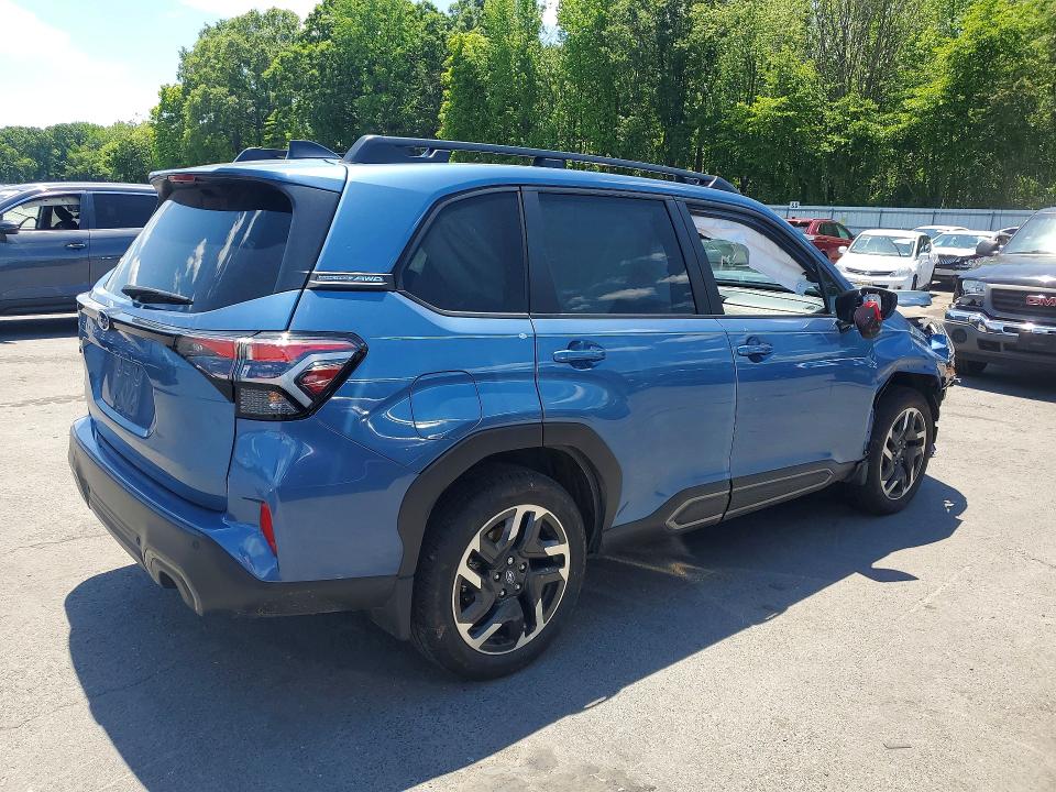 2025 Subaru Forester VIN JF2SLDRC2SH608712 COPART salvage auction — FRONT END, Nj - Cert Of Title-Salvage, sold $6,700 on 2026-07-21 (photo 3)