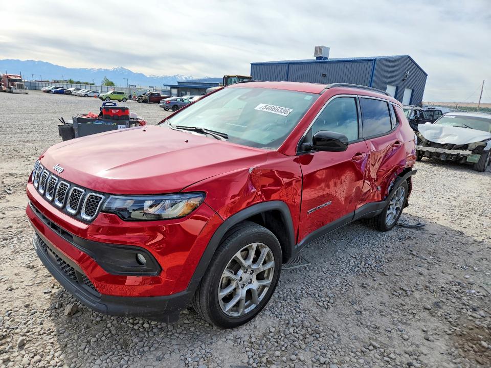 2023 Jeep VIN 3C4NJDFN3PT520851 COPART salvage auction — SIDE, Ut - Salvage Certificate, sold $4,650 on 2026-07-31 (photo 1)