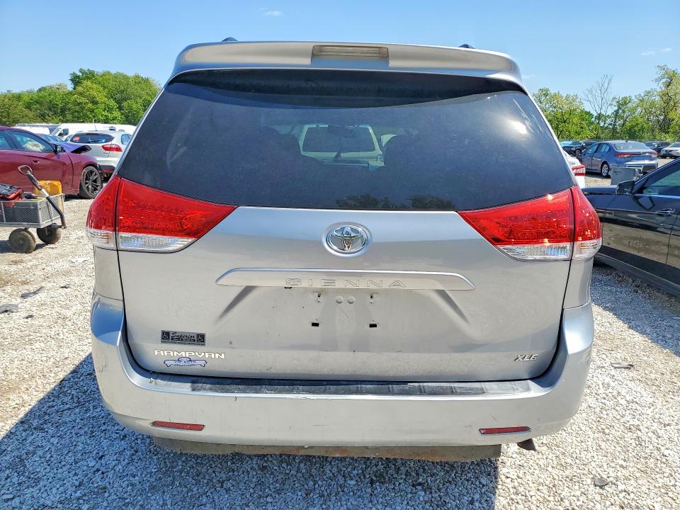 2011 Toyota Sienna VIN 5TDYK3DCXBS104773 COPART salvage auction — SIDE, Tx - Certificate Of Title, sold $3,050 on 2026-07-09 (photo 6)