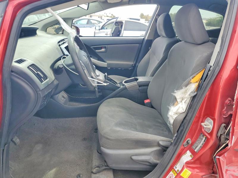 2013 Toyota Prius VIN JTDKN3DU4D1673804 COPART salvage auction — SIDE, Nv - Salvage Title, sold $550 on 2026-07-14 (photo 7)