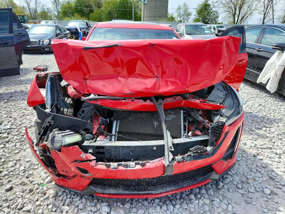 2021 Cadillac VIN 1G6DR5RW4M0124390 COPART salvage auction — FRONT END, Mi - Cert Of Title-Salvage Vehicle, sold $14,000 on 2026-07-02 (photo 5)