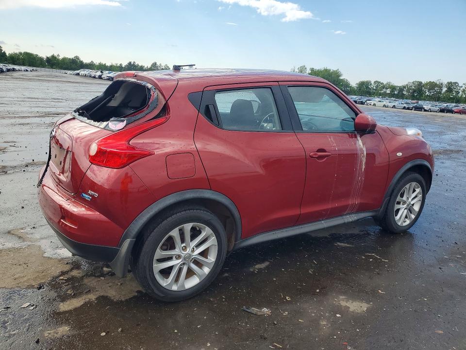 2012 Nissan VIN JN8AF5MV6CT121015 COPART salvage auction — REAR END, Va - Cert Of Title - Salvage, sold $750 on 2026-07-22 (photo 3)