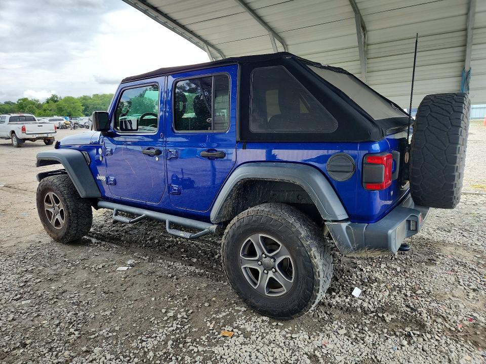 2018 Jeep Wrangler / VIN 1C4HJXDN9JW206253 COPART salvage auction — FRONT END, GA - CERT OF TITLE-SALVAGE, sold $8,300 on 2026-07-28 (photo 2)