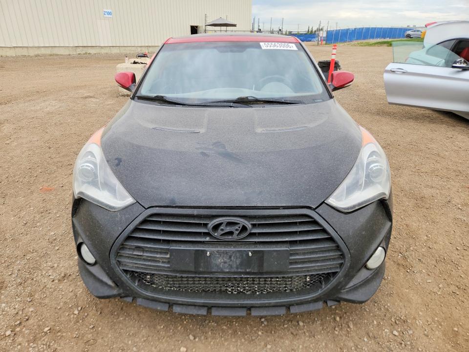 2013 Hyundai Veloster VIN KMHTC6AE4DU156232 COPART salvage auction — MECHANICAL, Ab - Bos - Active, sold $525 on 2026-07-28 (photo 5)