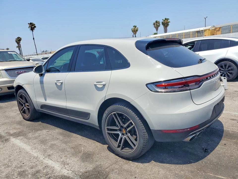 2020 Porsche Macan VIN WP1AB2A54LLB34287 COPART salvage auction — FRONT END, Ca - Salvage Certificate, sold $14,500 on 2026-07-10 (photo 2)