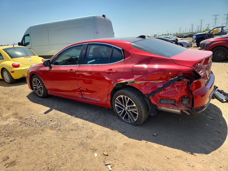 2025 Toyota Camry VIN 4T1DBADK6SU015557 COPART salvage auction — REAR END, Il - Salvage Certificate, sold $12,400 on 2026-07-30 (photo 2)