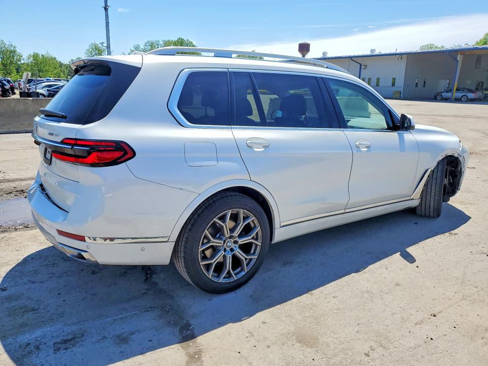 2025 BMW X7 VIN 5UX23EM07S9Z65653 COPART salvage auction — FRONT END, Ny - Mv-907A Salvage Certificate, sold $38,500 on 2026-07-02 (photo 3)