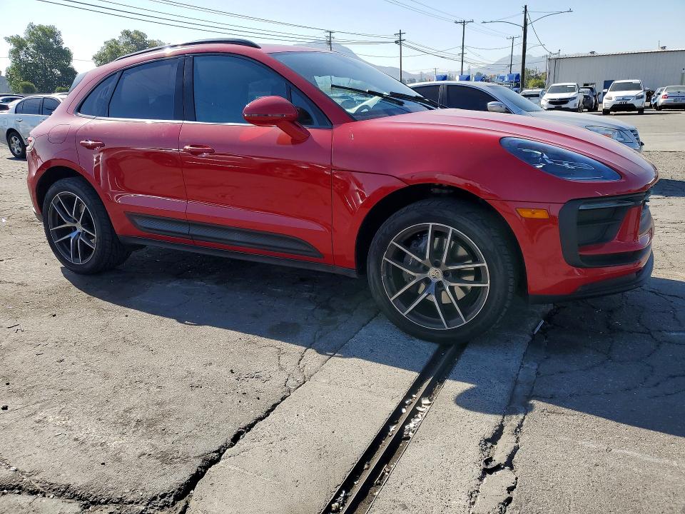 2023 Porsche Macan VIN WP1AA2A54PLB08877 COPART salvage auction — SIDE, Ca - Salvage Certificate, sold $21,800 on 2026-07-06 (photo 4)