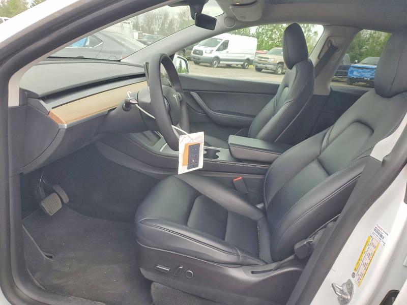 2021 Tesla VIN 5YJYGAEE0MF232081 COPART salvage auction — REAR END, Or - Salvage Title Certificate, sold $125 on 2026-07-27 (photo 7)