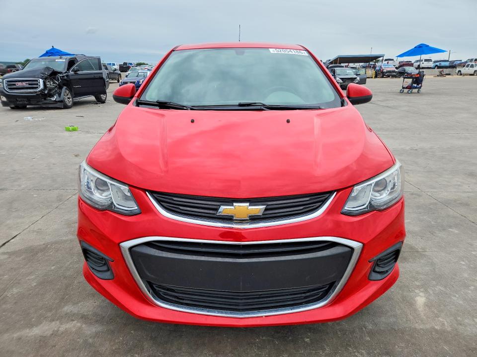 2019 Chevrolet SONIC VIN 1G1JD5SB6K4149120 COPART salvage auction — REAR END, Tx - Salvage Vehicle Title, sold $1,800 on 2026-07-09 (photo 5)