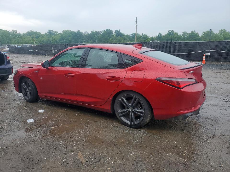 2025 Acura Integra VIN 19UDE4H6XSA010150 COPART salvage auction — FRONT END, Salvage Title, sold $8,000 on 2026-07-15 (photo 2)