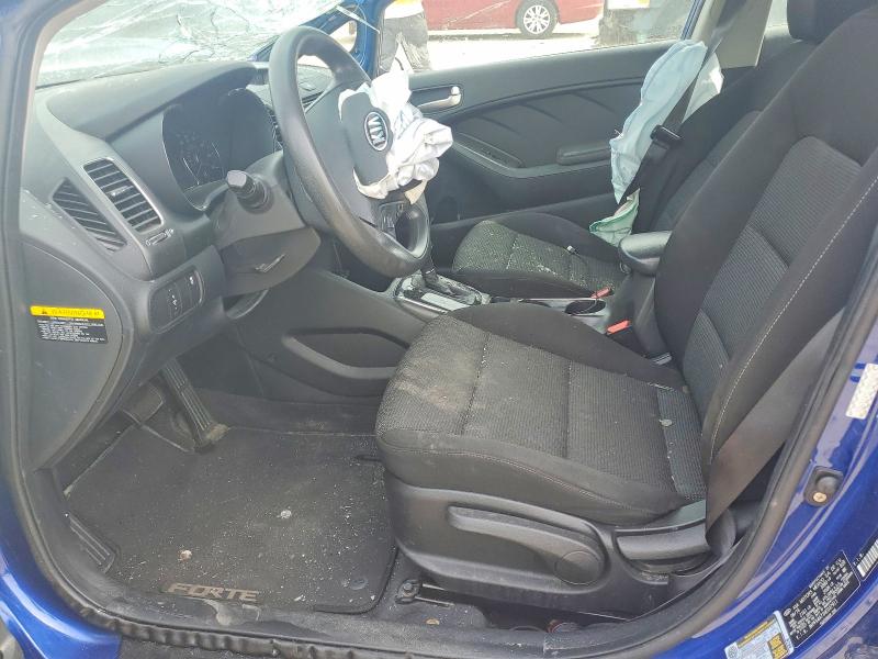 2017 Kia Forte VIN 3KPFK4A71HE037911 COPART salvage auction — FRONT END, Ks - Cert Of Title-Salvage, sold $600 on 2026-07-09 (photo 7)