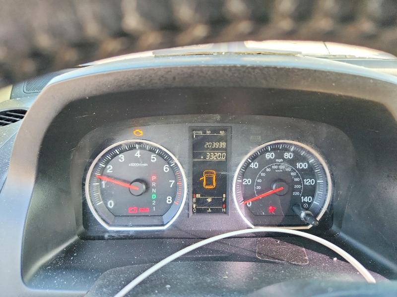 2007 Honda Cr-v VIN JHLRE38777C022262 COPART salvage auction — FRONT END, Tn - Salvage Certificate, sold $975 on 2026-07-28 (photo 9)