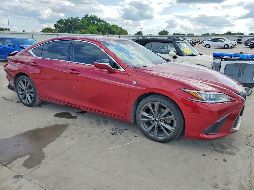2020 Lexus ES VIN 58AGZ1B13LU056323 COPART salvage auction — REAR END, Tx - Salvage Vehicle Title, sold $13,500 on 2026-07-09 (photo 4)