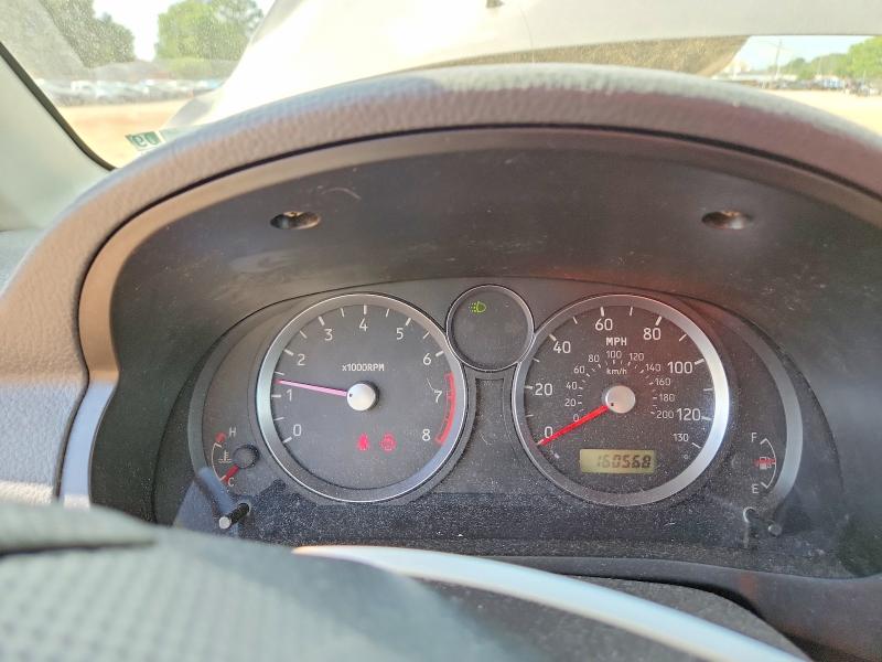 2006 Suzuki Aerio VIN JS2RA62S565301192 COPART salvage auction — FRONT END, Al - Cert Of Title-Salvage Title, sold $125 on 2026-07-15 (photo 9)