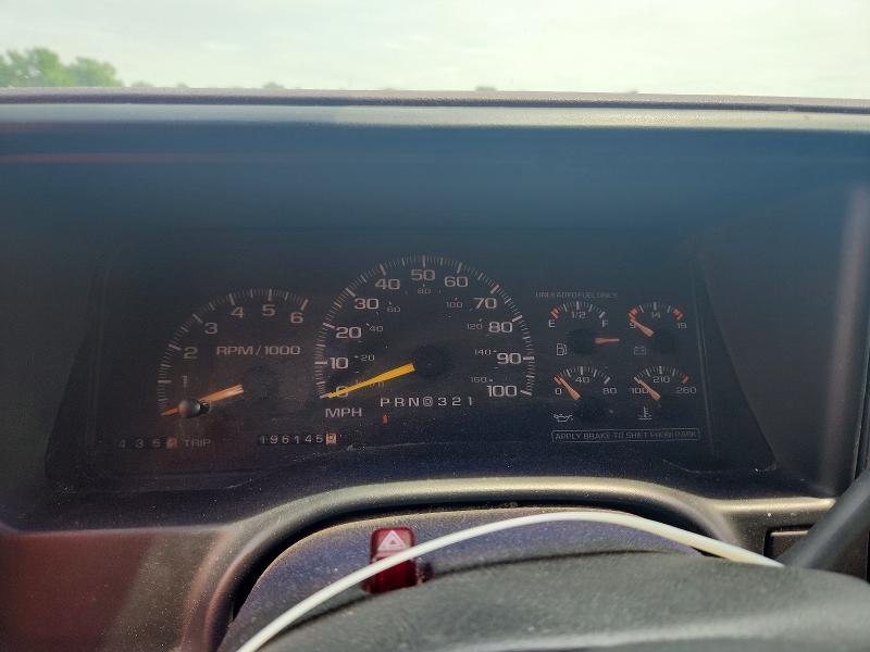 1998 Gmc SIERRA VIN 2GTEC19R6W1519782 COPART salvage auction — FRONT END, Il - Salvage Certificate, sold $650 on 2026-07-08 (photo 9)