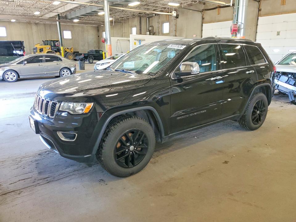 2018 Jeep VIN 1C4RJFBG2JC306747 COPART salvage auction — REAR END, Mn - Cert Of Title-Salvage, sold $7,500 on 2026-07-02 (photo 1)