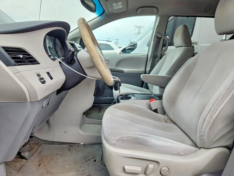 2012 Toyota VIN 5TDKK3DC0CS193101 COPART salvage auction — FRONT END, Il - Salvage Certificate, sold $1,950 on 2026-07-02 (photo 7)