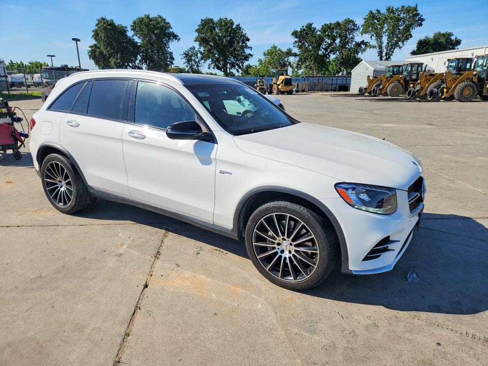2017 Mercedes-benz Glc VIN WDC0G6EB1HF254439 COPART salvage auction — FRONT END, Ca - Salvage Certificate, sold $8,500 on 2026-07-13 (photo 4)