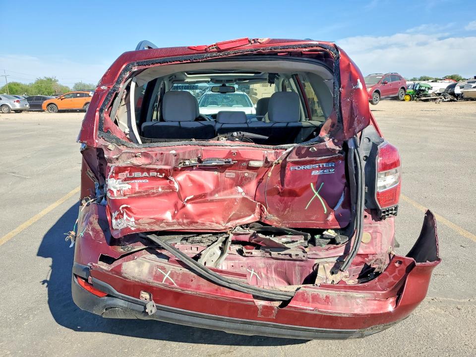 2015 Subaru VIN JF2SJADC4FH493595 COPART salvage auction — REAR END, Id - Salvage Certificate Of Title, sold $1,700 on 2026-07-23 (photo 6)