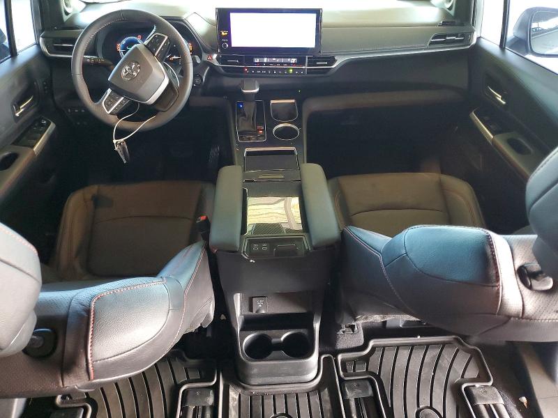 2025 Toyota Sienna VIN 5TDCSKFC1SS176768 COPART salvage auction — REAR END, CA - SALVAGE CERTIFICATE, sold $26,750 on 2026-07-09 (photo 8)