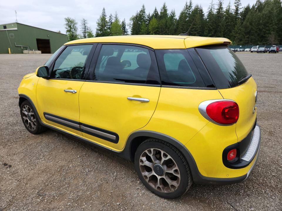 2014 Fiat 500 VIN ZFBCFADHXEZ019873 COPART salvage auction — FRONT END, Wa - Bill Of Sale, sold $325 on 2026-07-02 (photo 2)