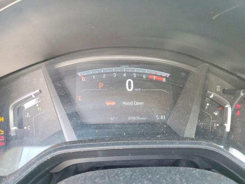 2020 Honda Cr-v VIN 2HKRW2H21LH602209 COPART salvage auction — REAR END, Il - Salvage Certificate, sold $9,500 on 2026-07-23 (photo 9)