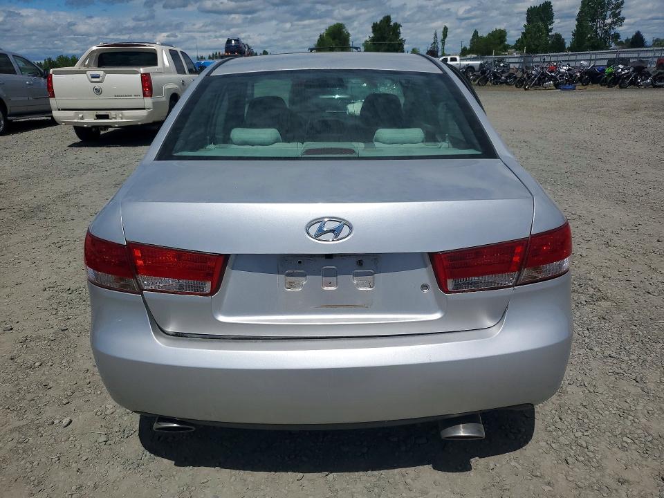 2006 Hyundai Sonata VIN 5NPEU46F46H046441 COPART salvage auction — SIDE, OR - SALVAGE TITLE CERTIFICATE, sold $200 on 2026-07-28 (photo 6)