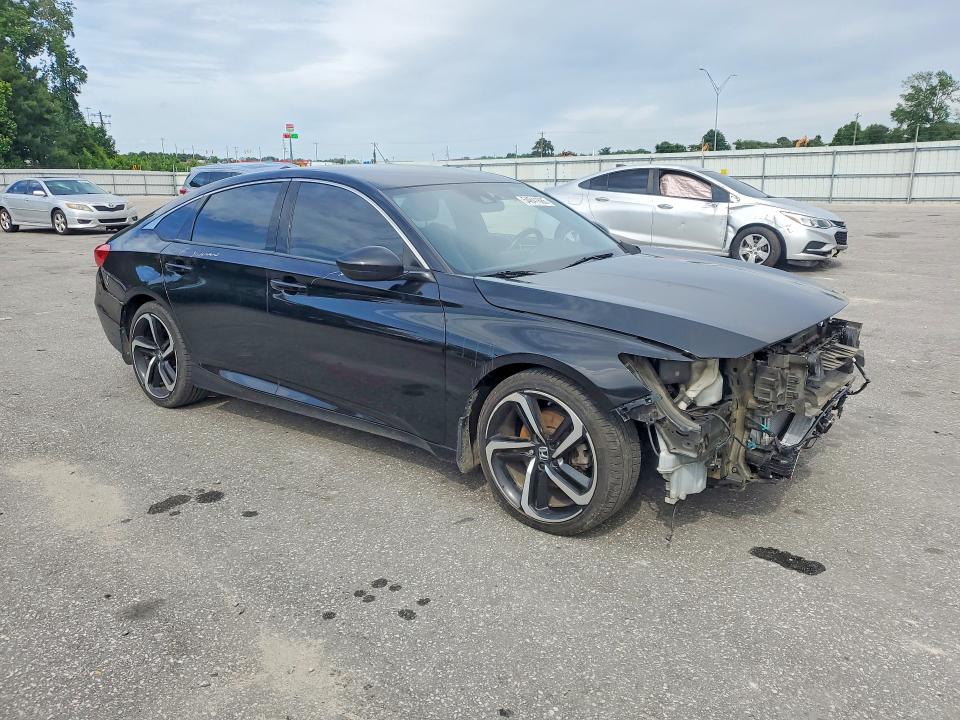 2018 Honda Accord VIN 1HGCV1F31JA077236 COPART salvage auction — FRONT END, Nc - Salvage Certificate Of Title, sold $3,900 on 2026-07-02 (photo 4)