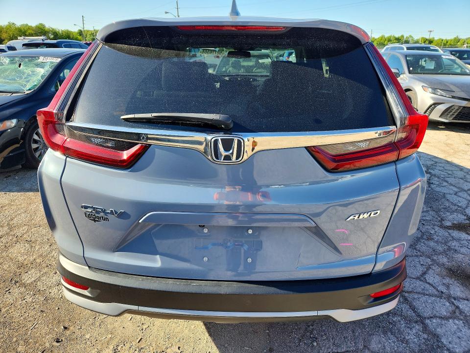2021 Honda Cr-v VIN 7FARW2H81ME033077 COPART salvage auction — FRONT END, In - Cert Of Title-Salvage Title, sold $12,100 on 2026-07-02 (photo 6)