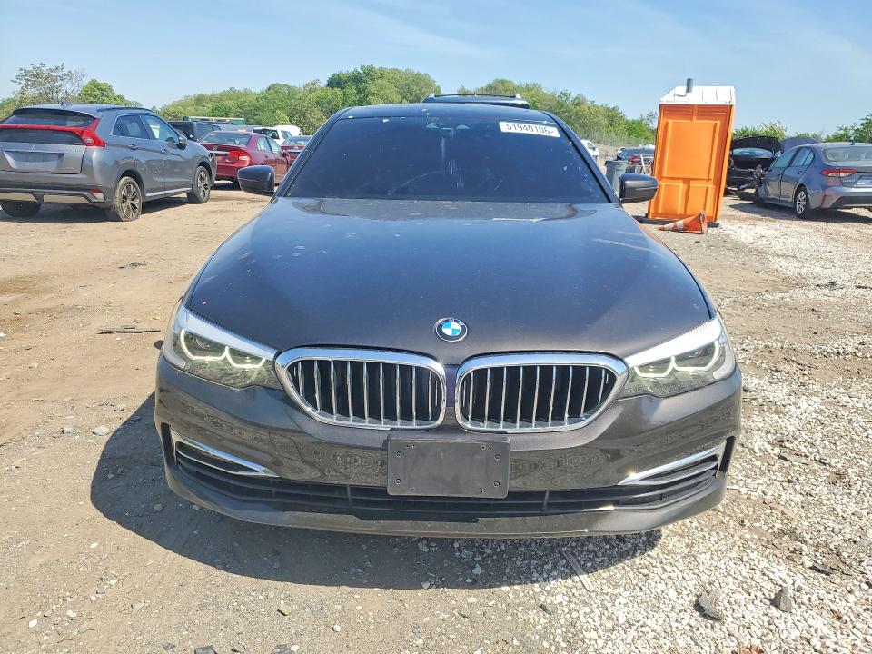 2018 BMW 5er VIN WBAJA7C59JWA71181 COPART salvage auction — MINOR DENT/SCRATCHES, Md - Cert Of Salvage > 75% Damage, sold $3,700 on 2026-07-23 (photo 5)