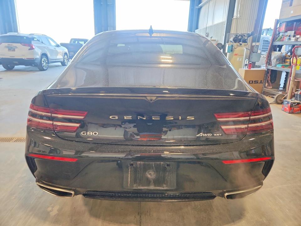 2023 Genesis G80 VIN KMTGB4SD1PU192243 COPART salvage auction — FRONT END, Ne - Cert Of Title-Salvage, sold $8,000 on 2026-07-21 (photo 6)