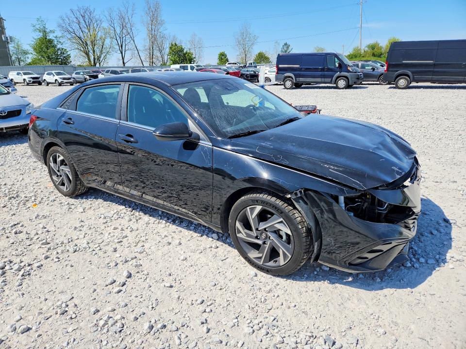 2025 Hyundai VIN KMHLN4DJ5SU124586 COPART salvage auction — FRONT END, Mi - Cert Of Title-Salvage Vehicle, sold $7,500 on 2026-07-08 (photo 4)