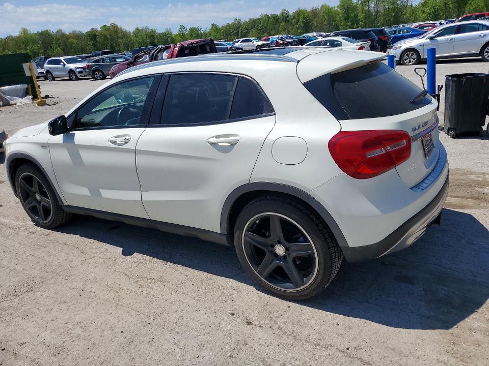 2015 Mercedes-benz VIN WDCTG4GB9FJ039092 COPART salvage auction — HAIL, Oh - Cert Of Title-Salvage, sold $450 on 2026-07-23 (photo 2)